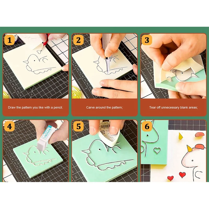 Инструменты для резьбы по дереву Сталь скульптуры Ножи квадратная резиновая