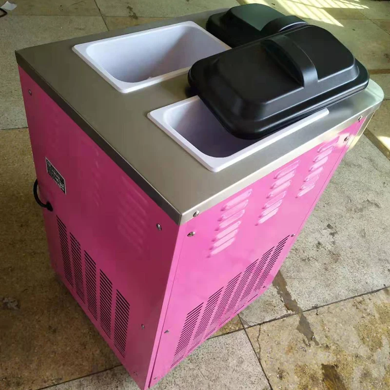 Маленький агрегат для производства мягкого мороженого коммерческих настольных