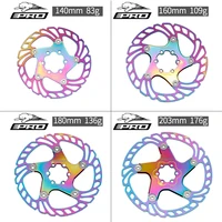 iiipro colorful floating disc bike brake rotor bicicleta disc140160180203mm six nail disc brake plate