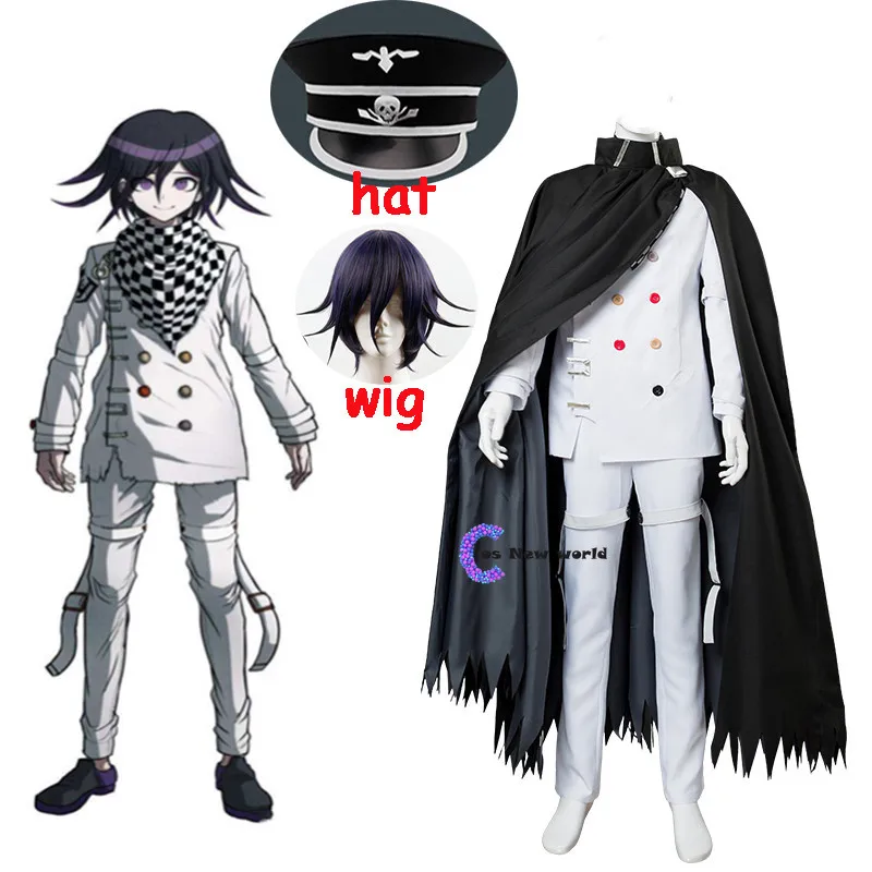 Новинка 2020 6 шт. костюм для косплея Ома кокичи из аниме данганронпа V3 японская
