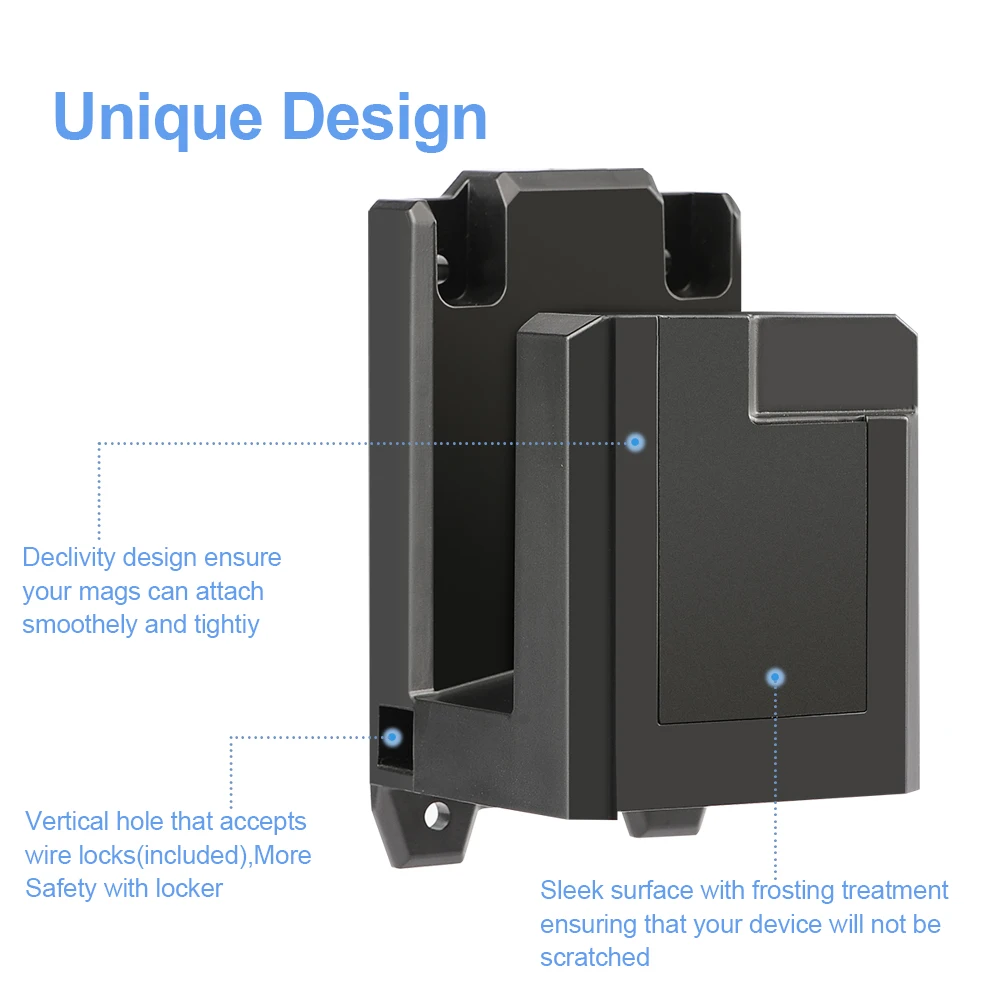 Настенное крепление AR 15 с проводным замком из твердого АБС пластика на стену и