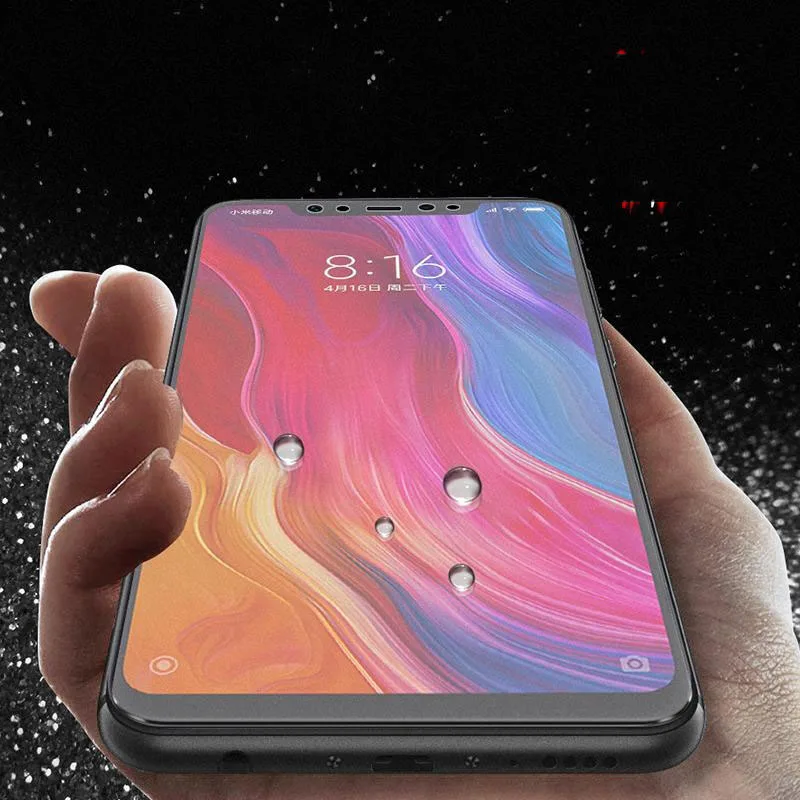Матовое матовое закаленное стекло для Xiaomi Mi 6 8 Pro A1 A3 Lite 6X 5X A2 Note 3 SE Pocophone F1 защита