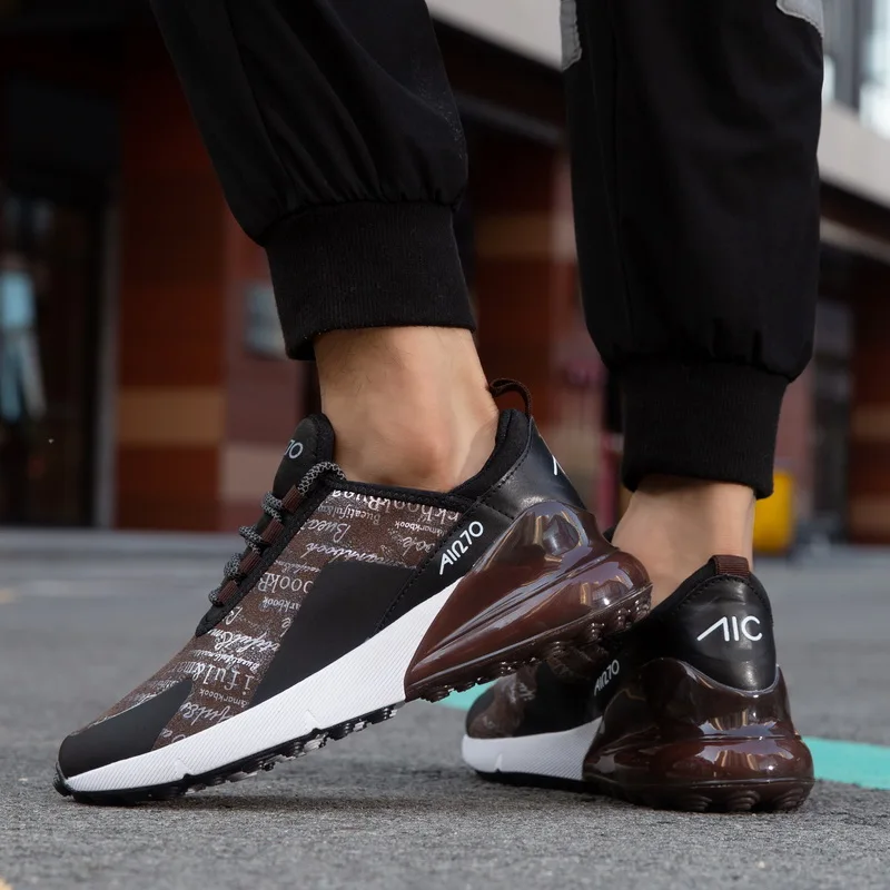 Новинка спортивная обувь для мужчин Фирменная мужские кроссовки бега Удобный