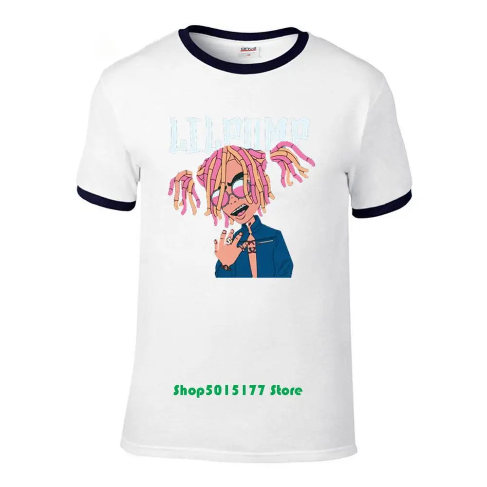 LIL насос ESKETIT! Футболка 2019 Мужская футболка Размер XS-3XL harajuku 100% хлопок брендовая