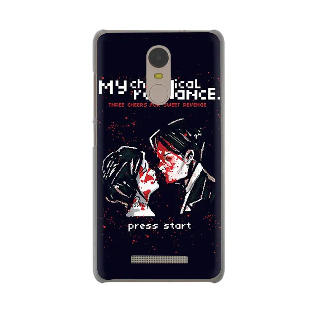 Жесткий чехол для телефона EWAU My Chemical Romance для Xiaomi Redmi 4A 4X5 5A 6 6A 7 7A Plus GO S2 K20 pro