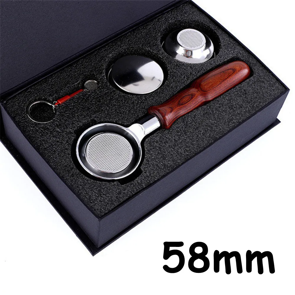 

Coffee Bottomless Filter for Expobar E61 58MM Replacement Filter Basket Coffee Accessories Cafe For barista