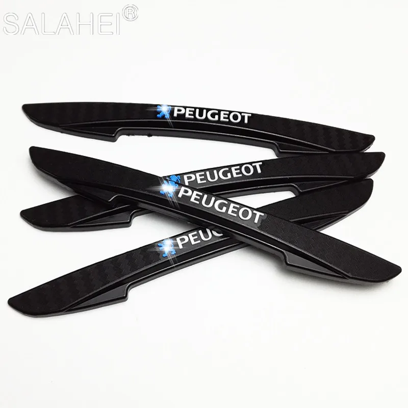 Углеродного волокна двери автомобиля защитная полоса для края царапин анти