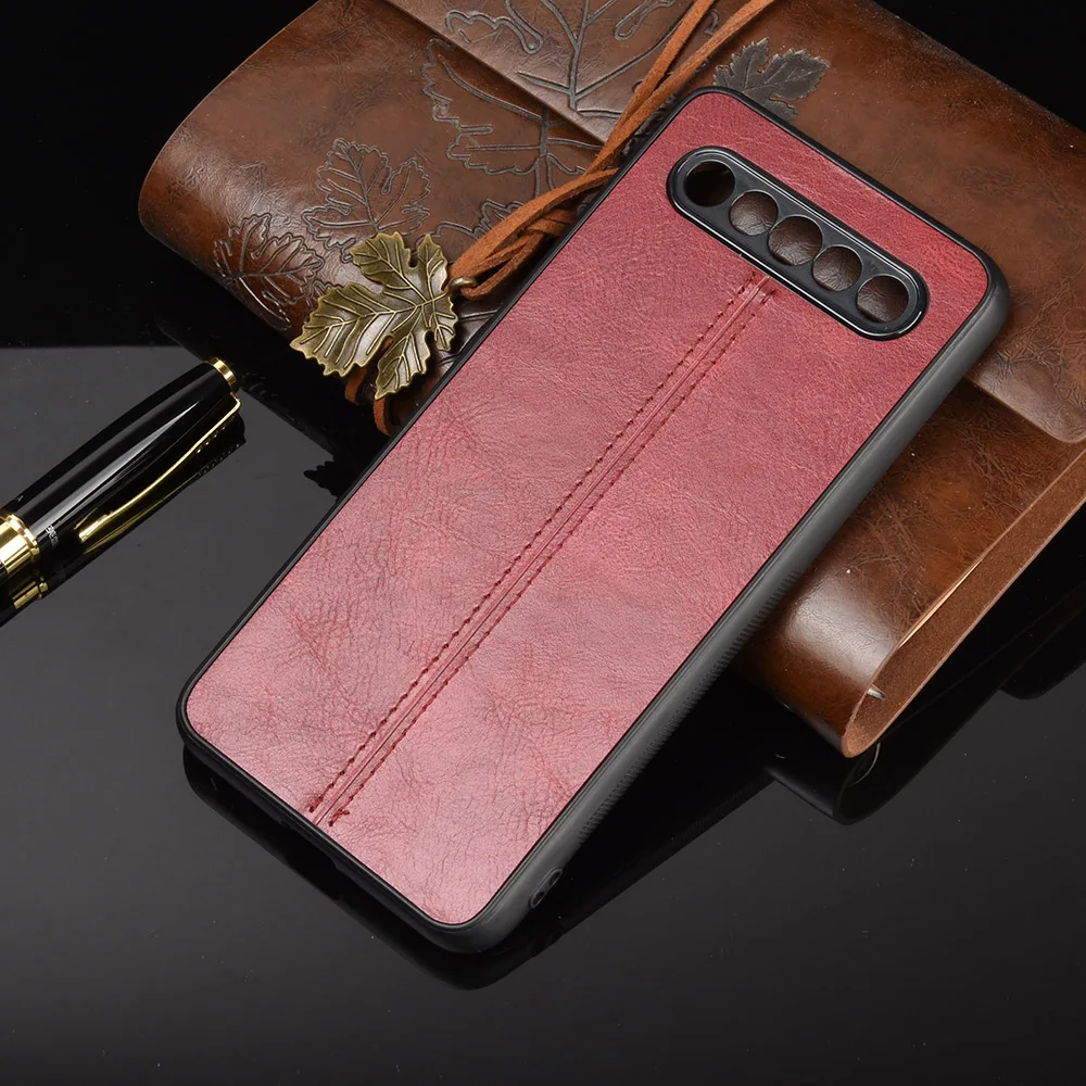 Для Meizu 17 чехол Pro жесткая задняя крышка для телефона из телячьей кожи с мягким
