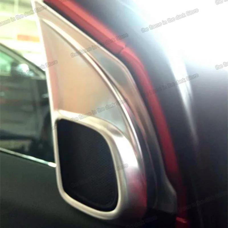 Lsrtw2017 матовые серебряные АБС автомобильные треугольные планки для honda crv 2012 2013 2014