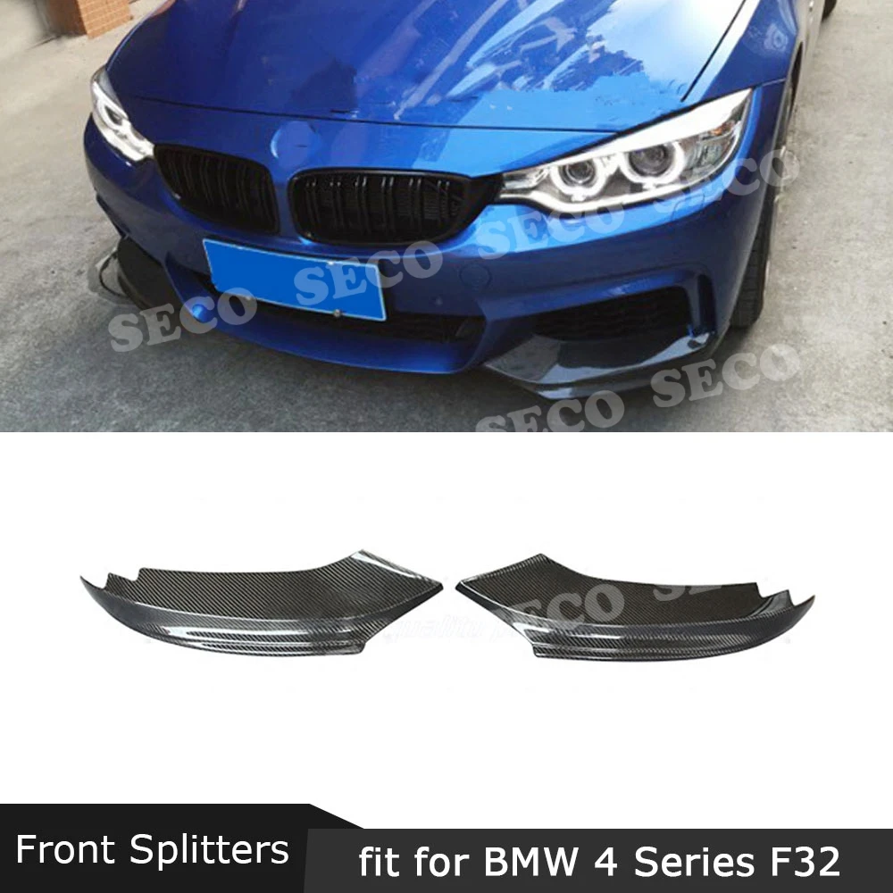 Для BMW 4 серии F32 F33 M Sport 2014 2017 передние губные фартуки бамперные разветвители