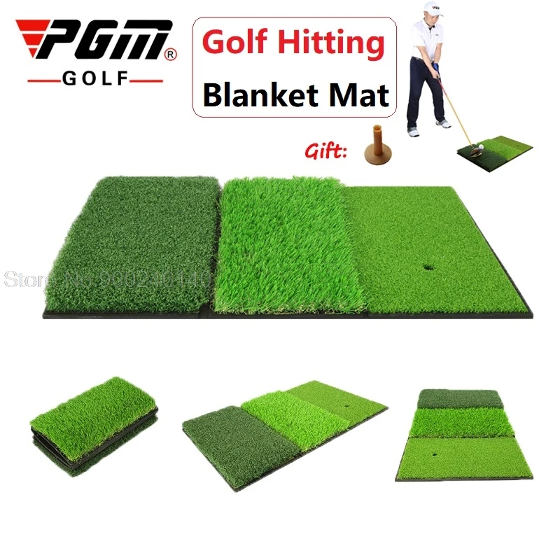 

Pgm, коврик для гольфа искусственный газон трава резиновый Тройник дворе Гольф Коврик для ударов прочный Тренировочный Коврик 42X65cm тренажерный зал на открытом воздухе дома