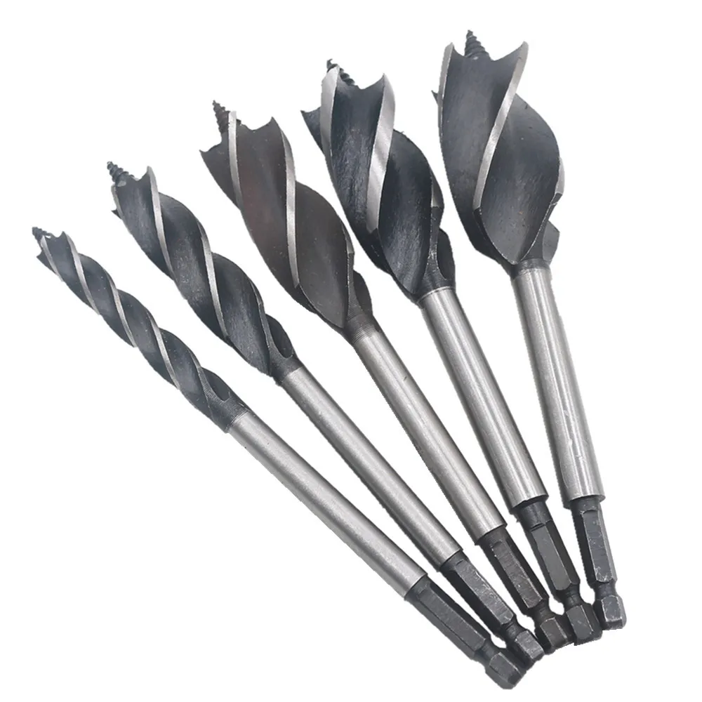 

Woodworking Auger Drill Bit 4 Flutes Auger Lengthen Wood Cut Drilling Tool Wood Hole Cutter Herramientas Para Carpinteria