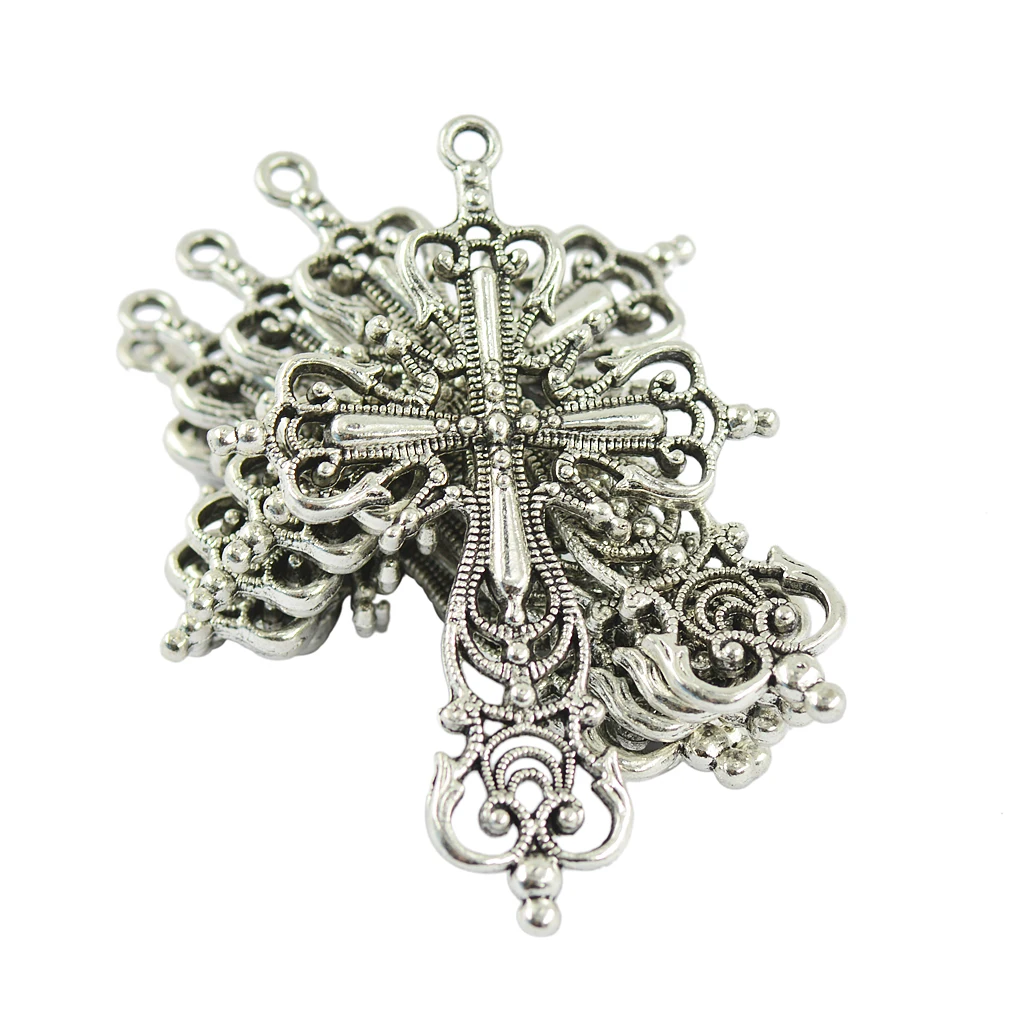 Ожерелье из металлического сплава в античном стиле 6 шт. 60 мм 2 4 дюйма | Украшения и