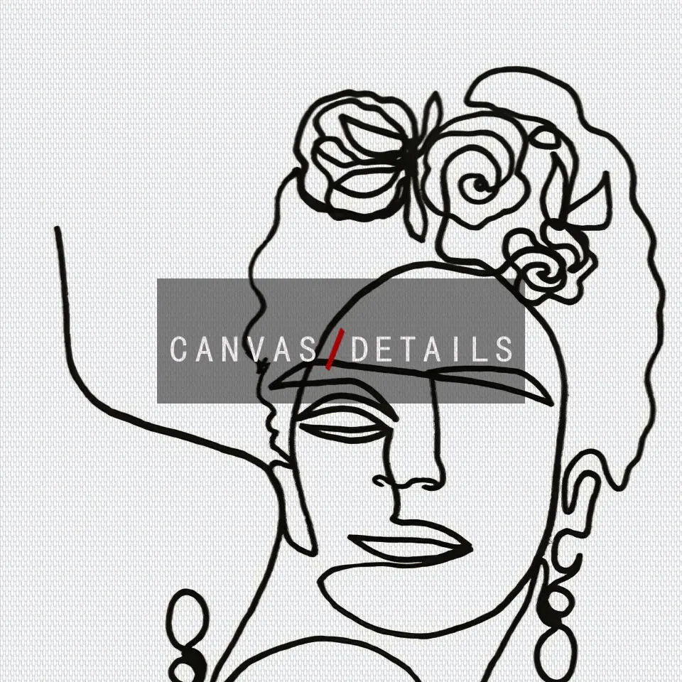 Абстрактный портретный плакат Скандинавская Картина на холсте женские