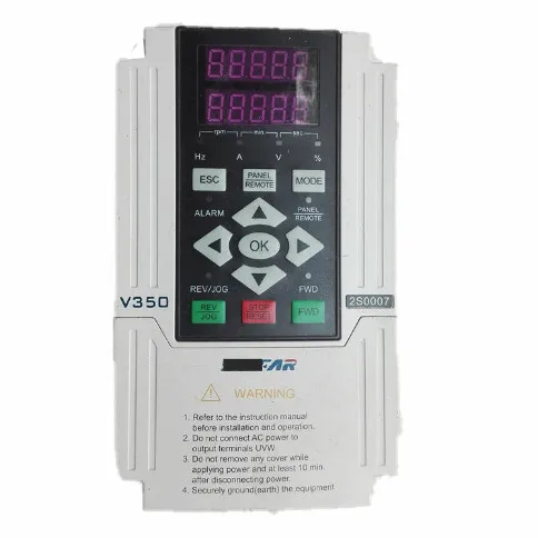 

V350-2s0007 1 фаза 220 В 1000 кВт 1 л.с. а Гц VFD инвертор для машины Cloose-Loop векторный Новый