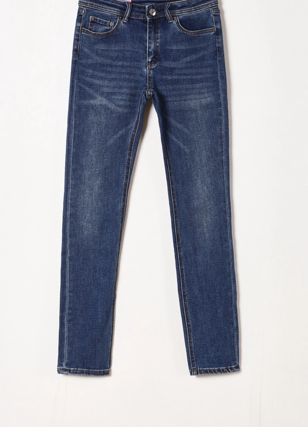 

2020 Autumn and Winter New Women's Mid-low Waist High Stretch Jeans Casual Pants