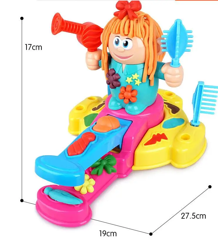 Набор инструментов для парикмахера Детская глина игрушки сделай сам стрижки