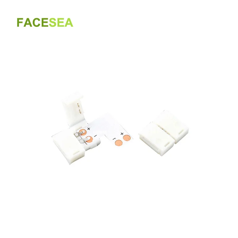 10 компл./лот 90 градусов 8 мм l образный Без припоя адаптеры 2 контактный