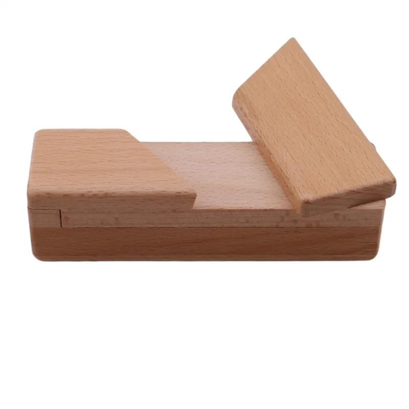 Деревянный пазл-головоломка открывающийся в секрете Волшебная таинственная