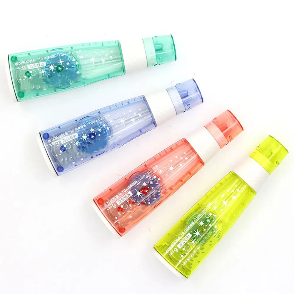 1 шт. 6 мм * 8 м Двусторонняя Клейкая Бумажная лента для скрапбукинга украшения