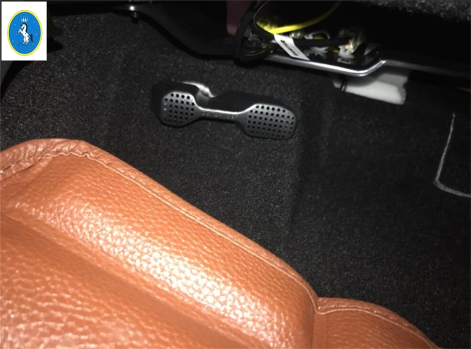 

Auto Accessory Seat Under Heat Floor Air Condition AC Duct Vent Outlet Cover For Mitsubishi Outlander 2014 - 2018 Interior