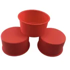 Круглая силиконовая форма для торта, 46 дюймов, силиконовая форма для маркера, сковорода для выпечки, Аксессуары для выпечки, инструмент, красный, синий