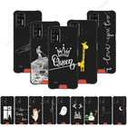 Мягкая Противоударная задняя крышка с милым мультяшным рисунком для Umidigi Bison GT 2021, силиконовая крышка для Umidigi A9 A7 S5 Pro