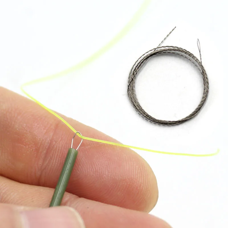 

1PCS Carp Fishing Tackle for Fishing Hook Sleeve Tube Hair Rig Aligner Sleeves Anti Tangle Rig Tube Accessories