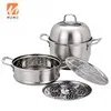 

Stainless Steel Steamer And Cooking Pots 3 Layer Food Pot