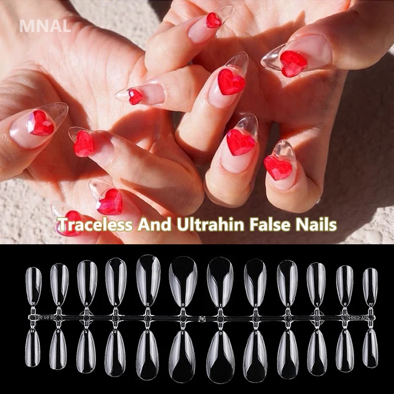 onFalse Nails Press on Nails Drop Traceless and Ultrathin Fake Nails With Design Full Cover Tips Nail Accessories Tool 120/240pcsFalse Nails Press on Nails Drop Traceless and Ultrathin Fake Nails With Design Full Cover Tips Nail Accessories Tool 120/240pcs