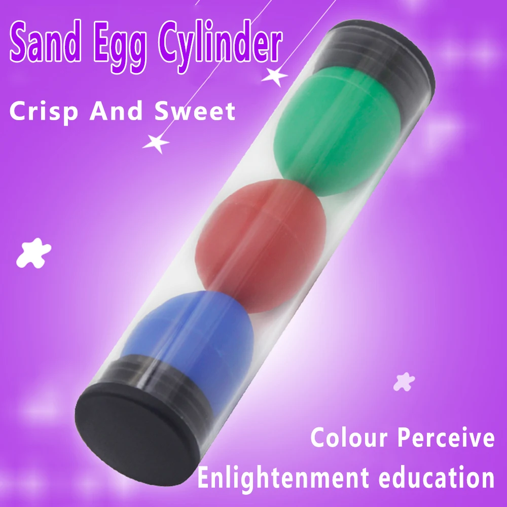 

M MBAT Toddlers Music Toys Color ABS Sand Egg Musical Instrument Shaker Tambourine Kids Gift Children’s Early Education Tools