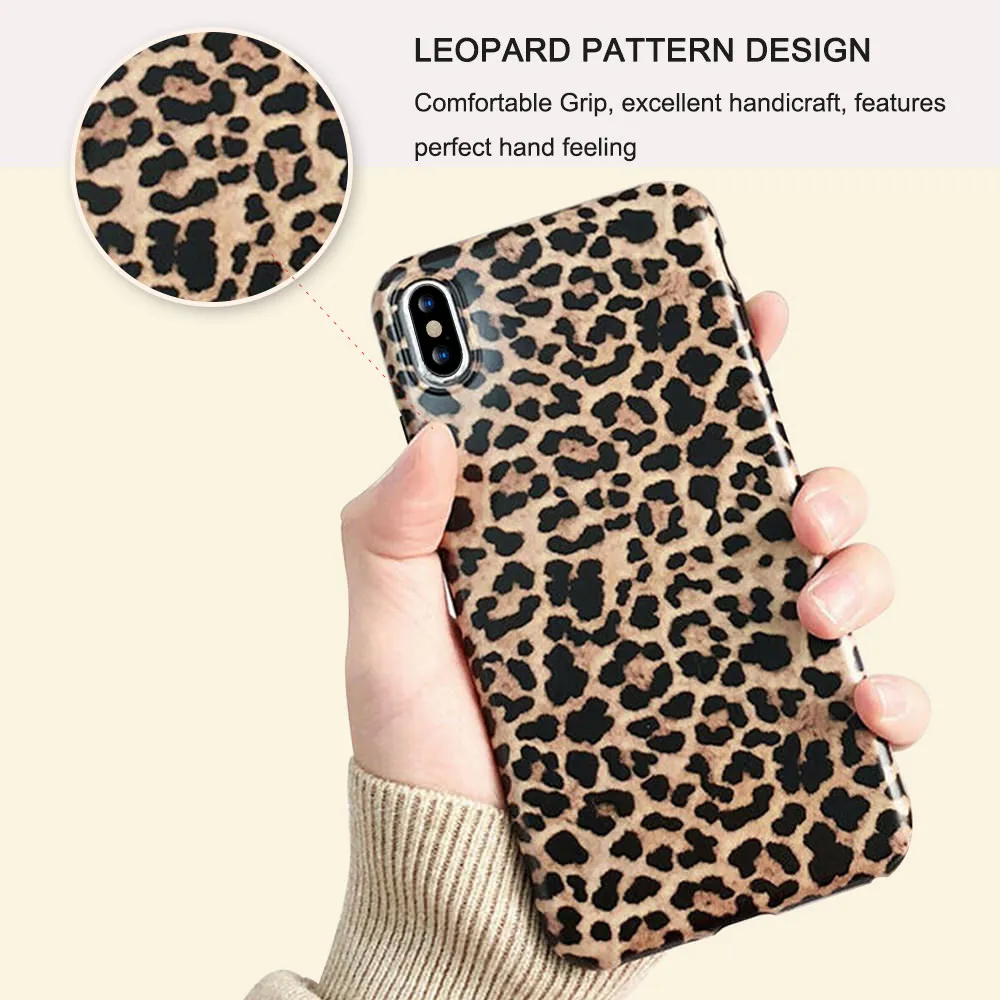 LAPOPNUT роскошный чехол с леопардовым принтом для Iphone 11 Pro Xs Max Xr X 8 7 Plus 6 6s SE 2020 мягкий