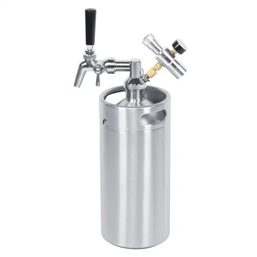 Пивная бочка 3 л из нержавеющей стали регулируемый кран Копье для пива 2 класса