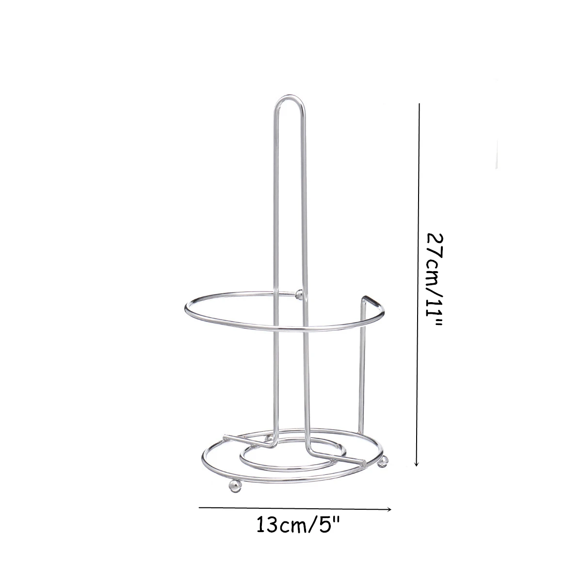 

Kitchen Tissue Paper Towel Holder Roll Dispenser Stand Pole Paper Hanging Rack For Home Living room Bedroom