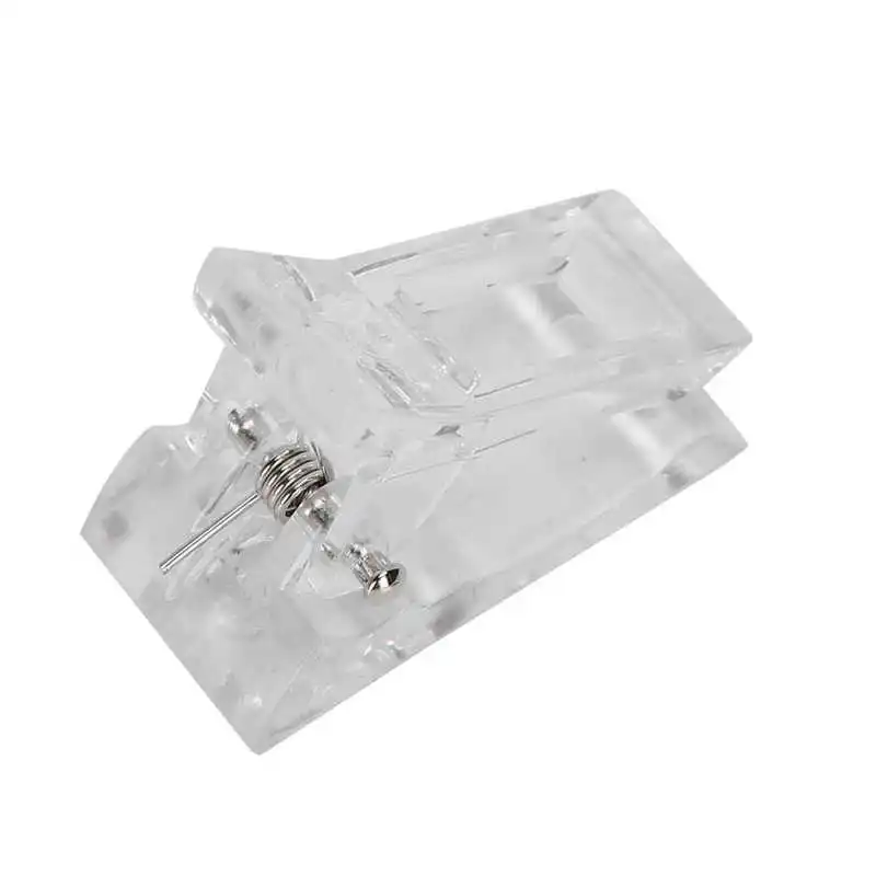 

Nail Tips Fixing Clip Resin Clamp Extension Glue Setting Clip Tool XX