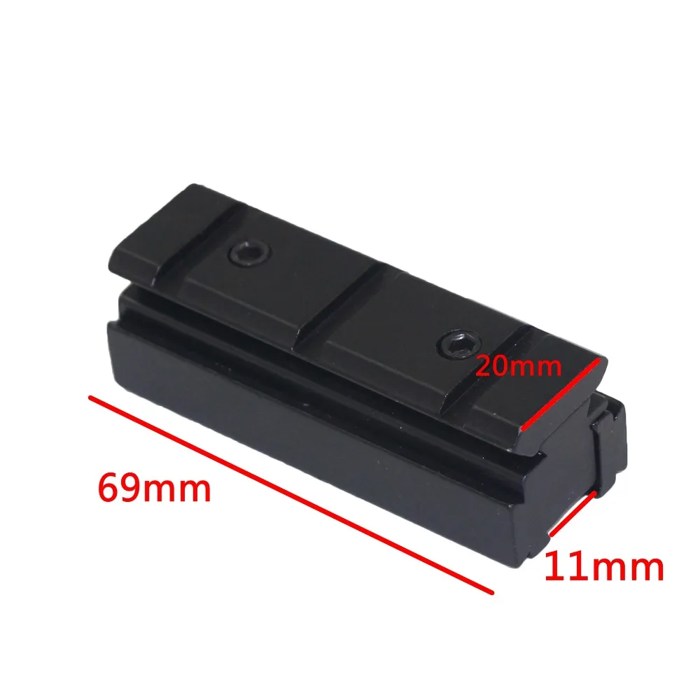 Тактический 11-миллиметровый ласточкин хвост на 20-миллиметровую планку | Спорт и