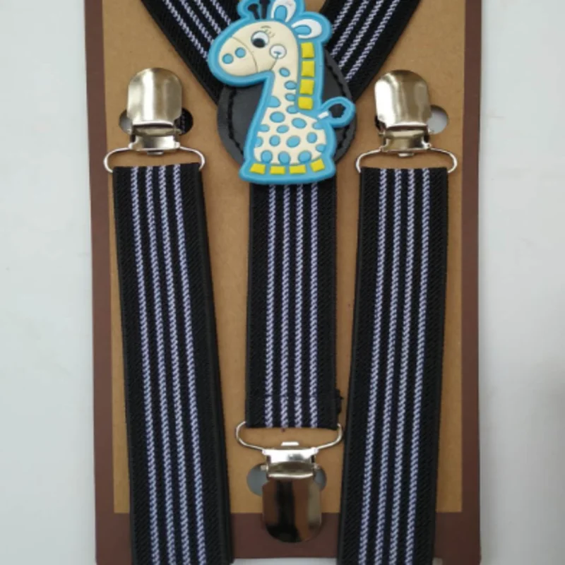 Новый подтяжки с рисунком для мальчиков костюм девочек ремень Зажимы задний фон