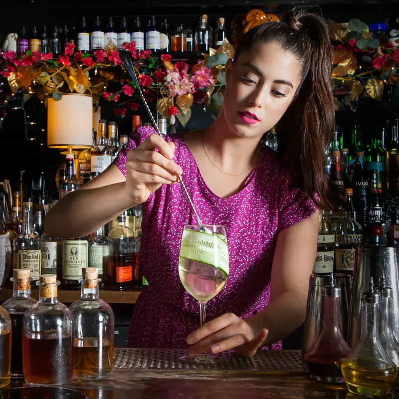 Ложка для коктейля из нержавеющей стали Hoffman Миксер напитков перемешивающая