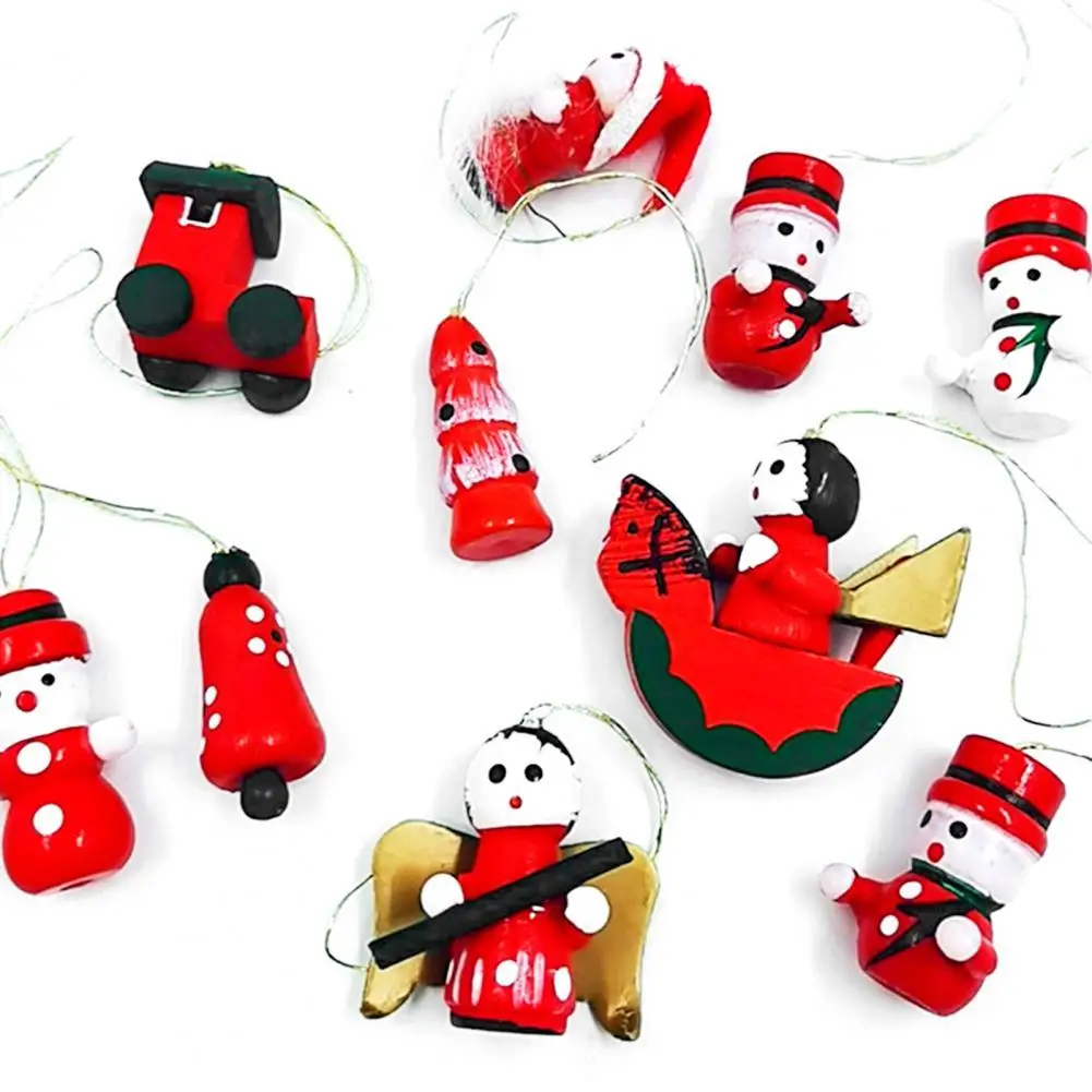 

10 шт. подвесных подвесок, легко устанавливаются с веревкой, в качестве праздничной атмосферы
