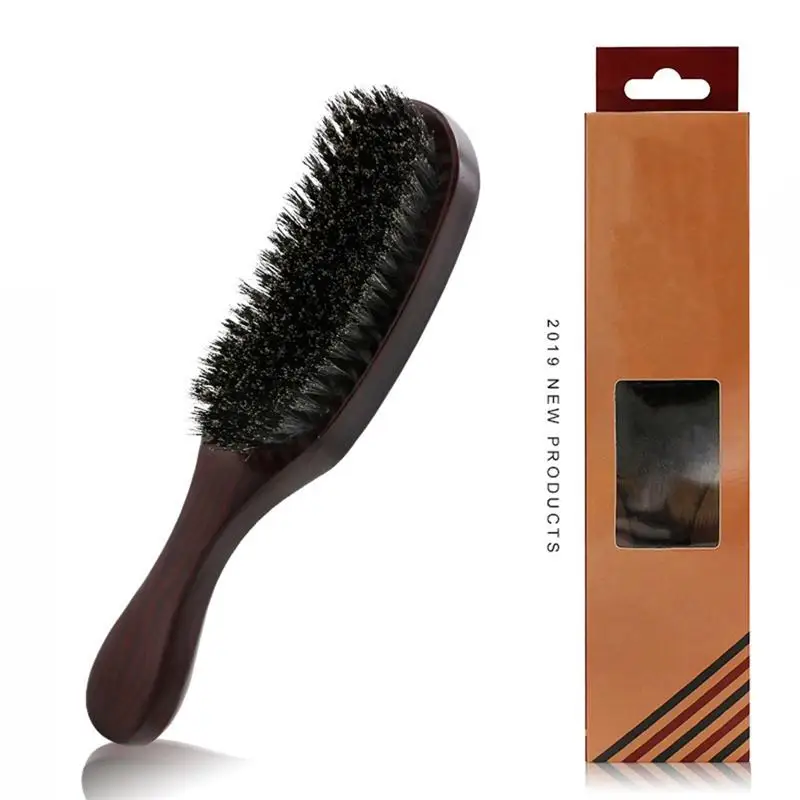 Расческа для волос Волнистые расческа из бука с натуральной текстурой массаж