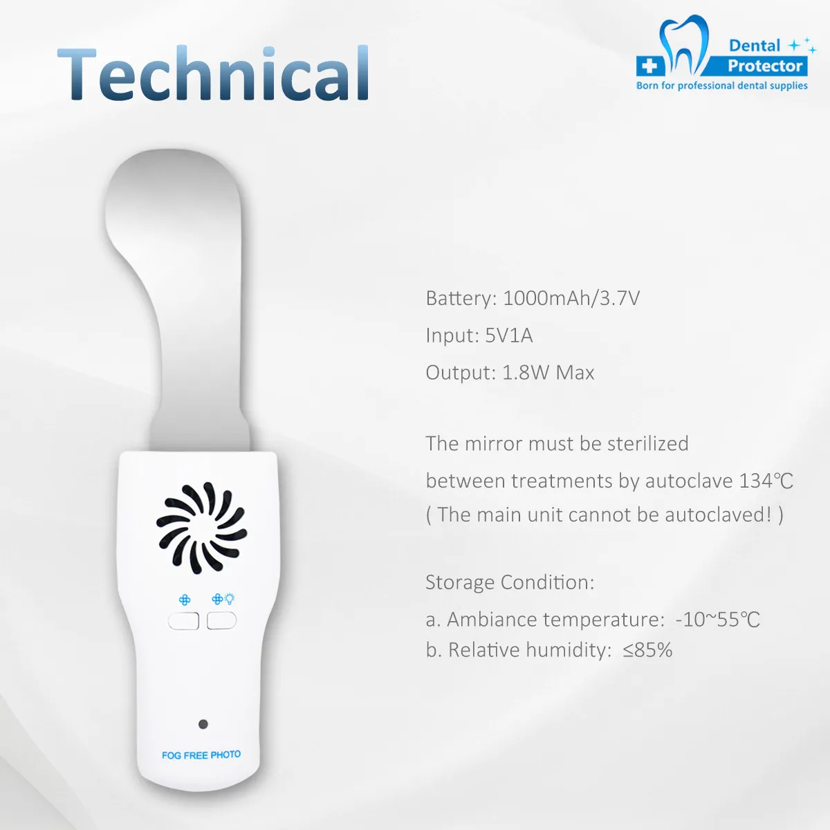 Стеклоотражатель FP01 для оральной фотосъемки зеркальные автоматические