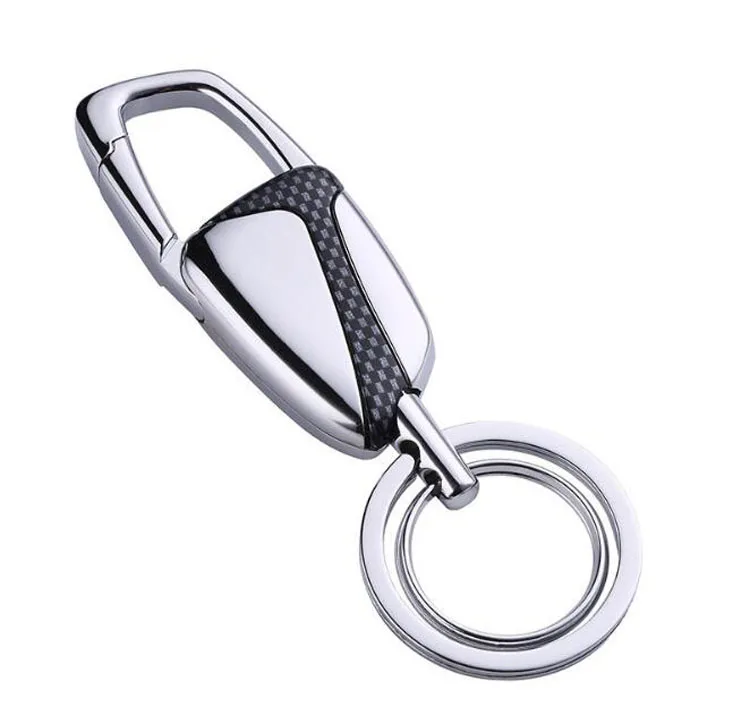Новый крутой Роскошный металлический брелок для мужчин и женщин настоящий