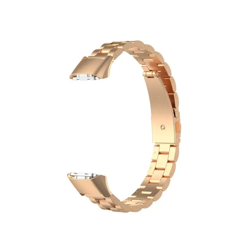 Rose Gold Ремешок для часов из нержавеющей стали Quick Release ремешок для samsung Galaxy Fit SM-R370 часы - Цвет ремешка: Rose Gold