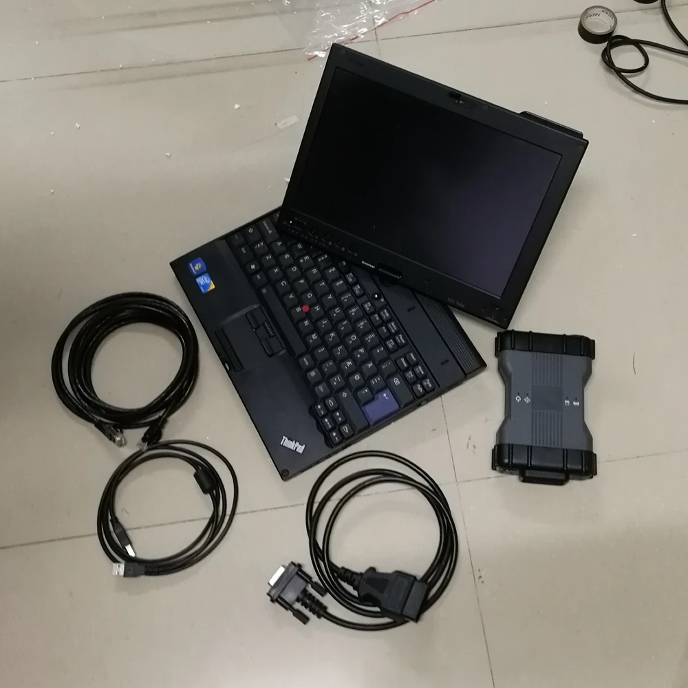 Диагностика Mb Star C6 Ssd VCI CAN протокол DOIP с ноутбуком Thinkpad x201 Tablet i7 4g программное