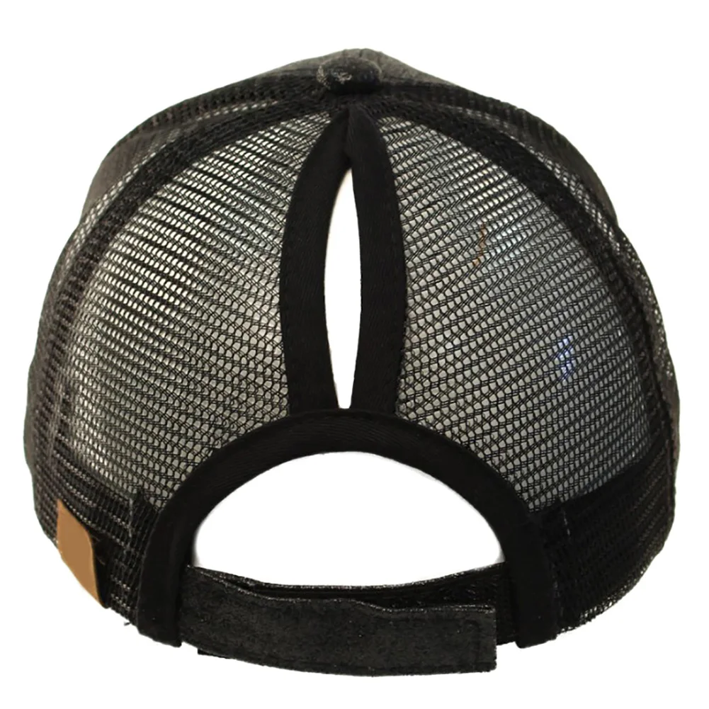 

Fashion Women Anti Sun Glitter Mesh Adjustable Ponytail Hat Cotton Baseball Cap Anti UV Ponytail Cap Breathable Baseball Cap