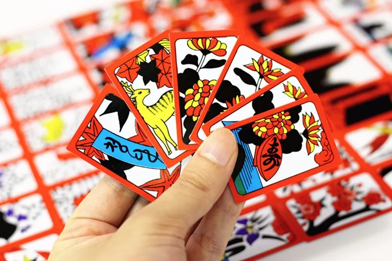 Корейский Японский ПВХ водонепроницаемый маджонг Gostop Go Stop карточки для