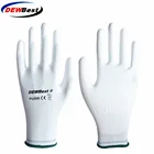 Рабочие перчатки с покрытием DEWBEST 10 пар, перчатки с покрытием, защитные перчатки подходят для строительства и обслуживания транспортных средств