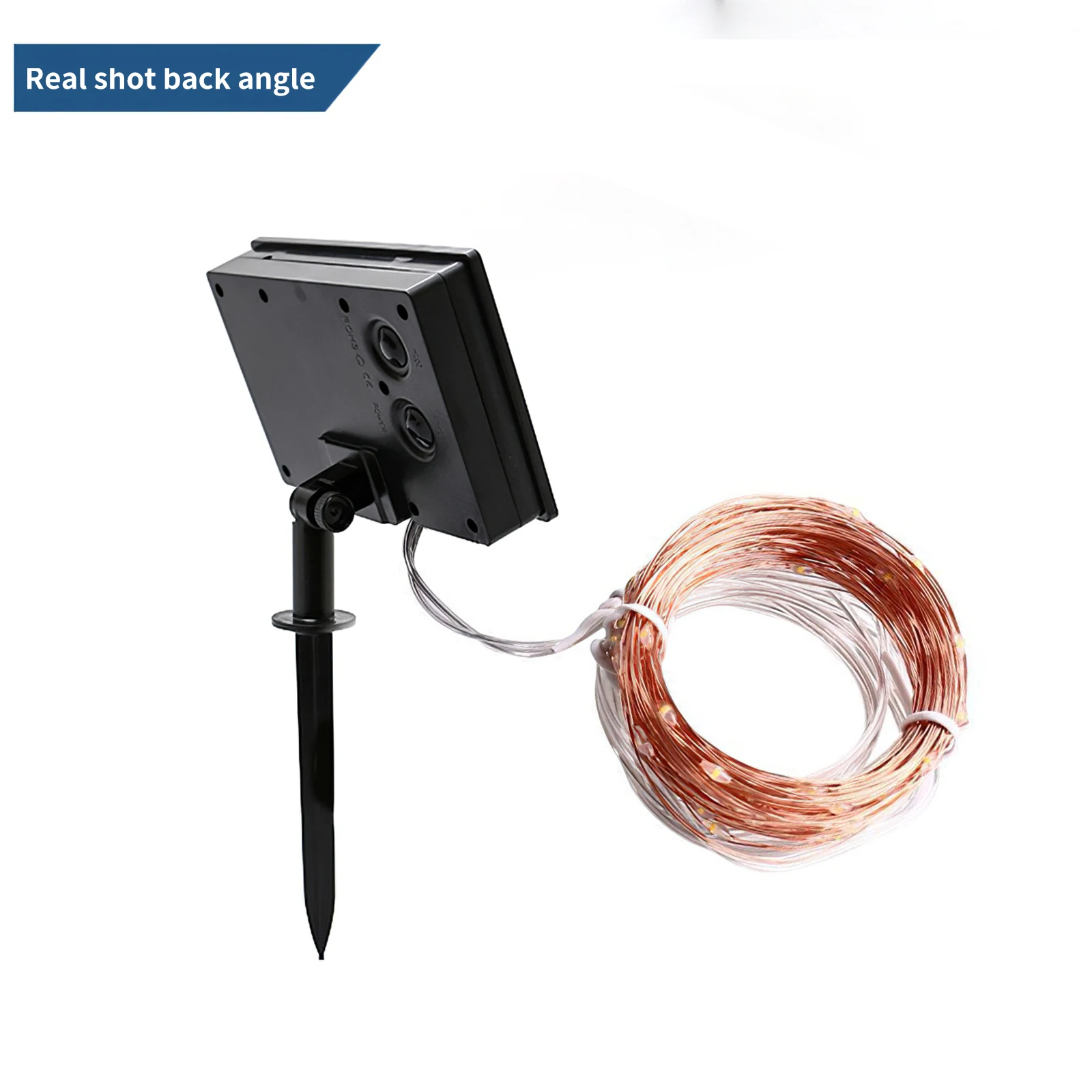 

Светодиодная уличная гирлянда на солнечной батарее, 100 светодиодов, 8 режимов, гирлянда для праздника, Рождества, вечеринки, освещение высок...