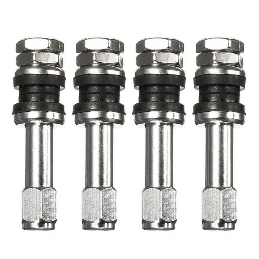 

4pcs Vacuum Valve Nozzle Copper With Valve Cap Valve Core Aluminium Tubeless Tyre Valve Stem Cap Wheel Tire Valve Core HOT Sale