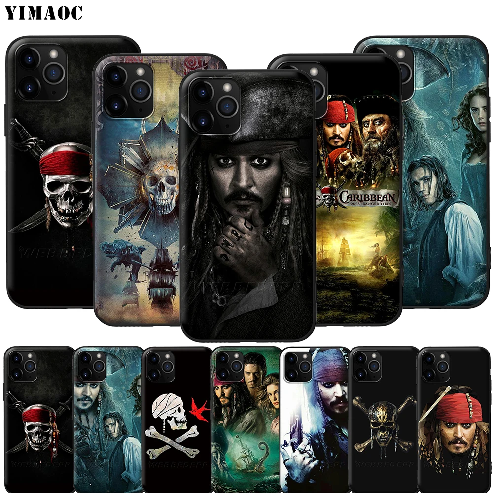 YIMAOC Пираты Карибского моря силиконовый мягкий чехол для iPhone 12 Mini 11 Pro XS Max XR X 8 7 6 6S